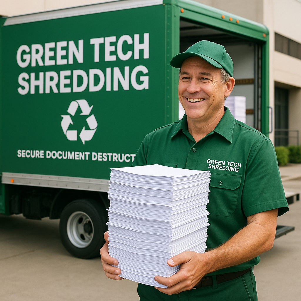 green tech papaer shredding